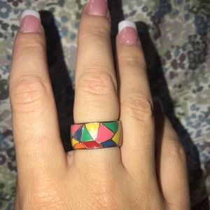 Rainbow geometric Ring!